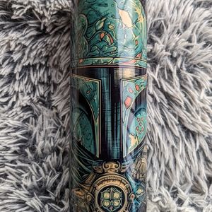 Mandalorian Art Style Stainless Steel Tumbler